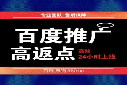 竞价开户推广案例市场分析